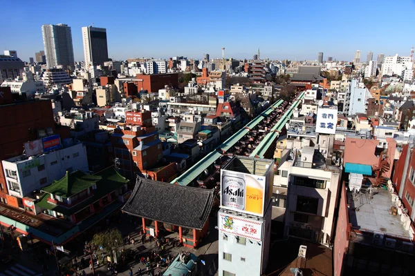 센 소지 사원, 도쿄, 일본 — 스톡 사진