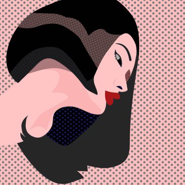 Pop sanat tarzı çizim