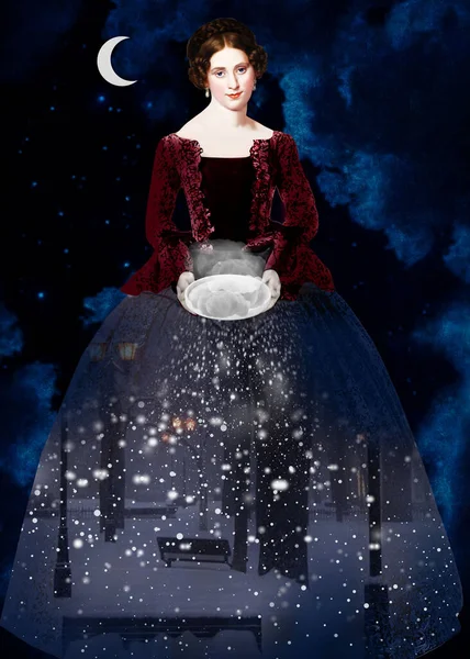 Bayan Weather kar yolladı.