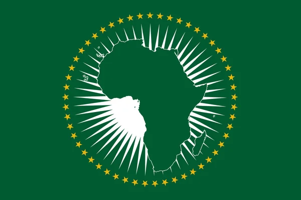 Bandeira da União Africana —  Vetores de Stock