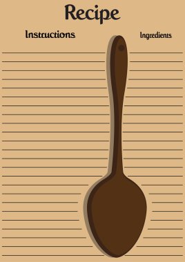 Recipe Board Big Spoon