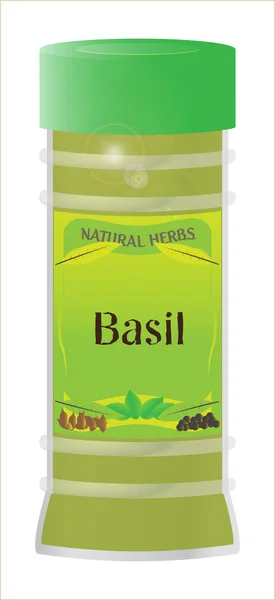 Basilic — Image vectorielle