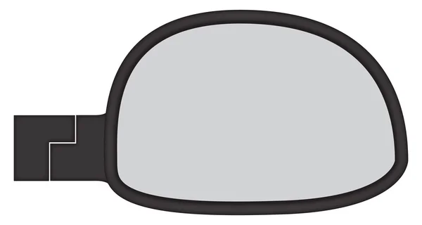 Стороні дзеркало кремезний автомобіля — стоковий вектор