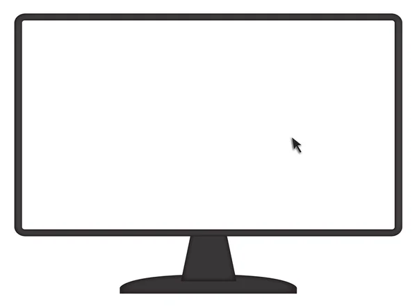 コンピューターの画面上のマウスの矢印 — ストックベクタ