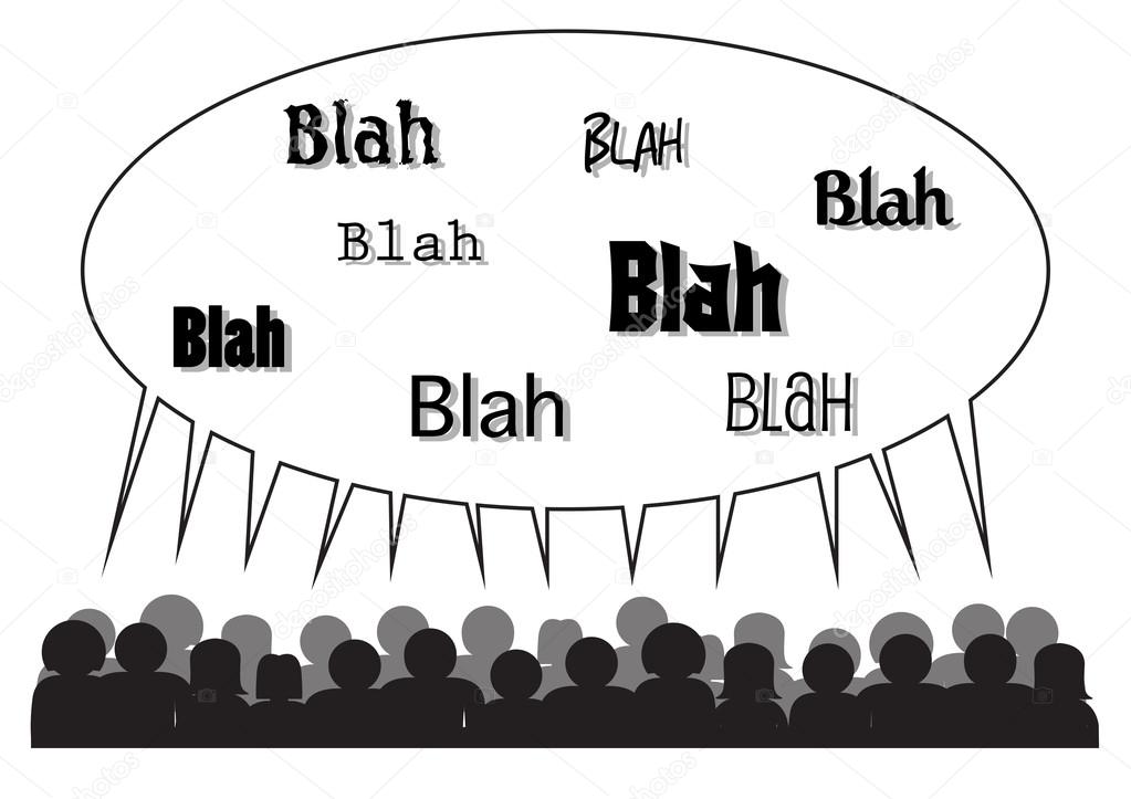 Blah blah blah Vector Art Stock Images | Depositphotos Blah blah blah Vector Art Stock Images | Depositphotos