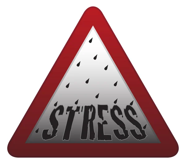 Sinalização de stress — Vetor de Stock