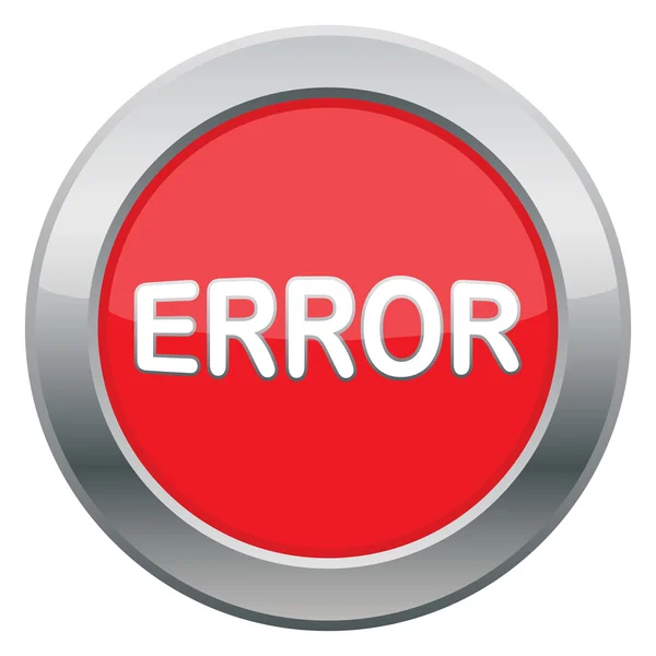 Error Icon — Stock Vector