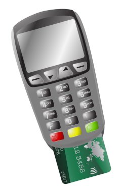 Chip ve PIN makine kartı