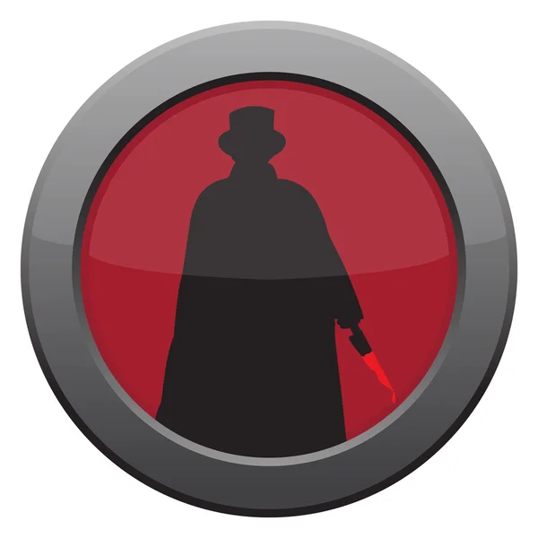 Jack The Ripper Knife Icon — Stock Vector