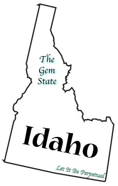 Idaho devlet sloganı ve sloganı