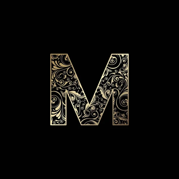 Ornamary Letter Logo Icon Elegance Monogram Luxury Letter Logo Vector — 스톡 벡터