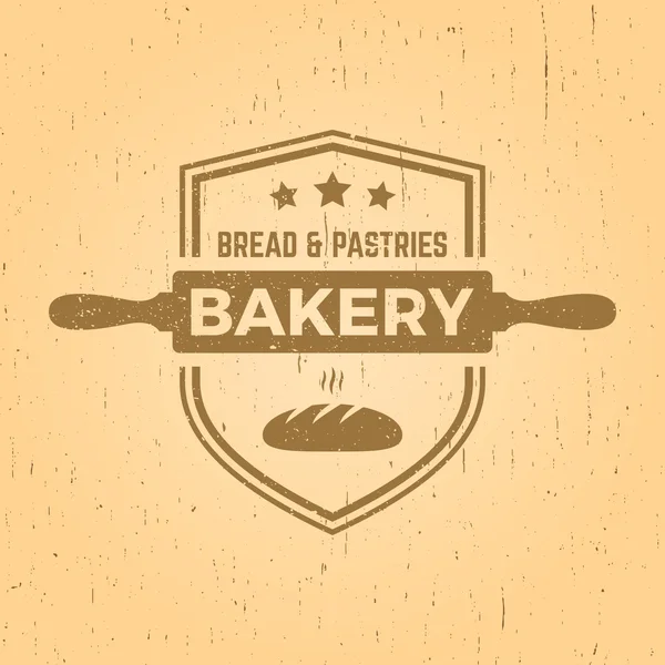 Etiqueta de panadería — Vector de stock