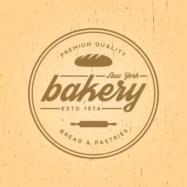 Bäckereietikett — Stockvektor