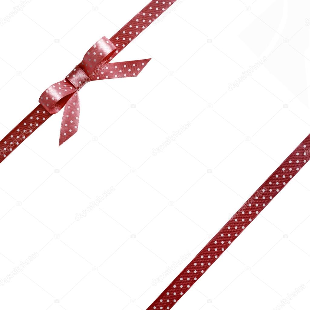 Bow with ribbon