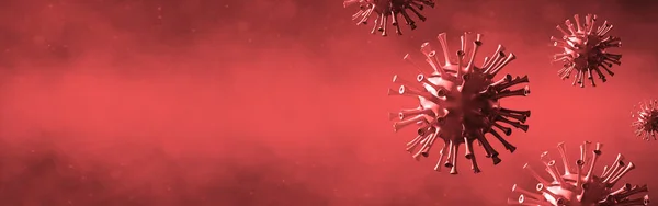 Opriți Conceptul Coronavirus Carantină Ilustrație Medicală — Fotografie, imagine de stoc