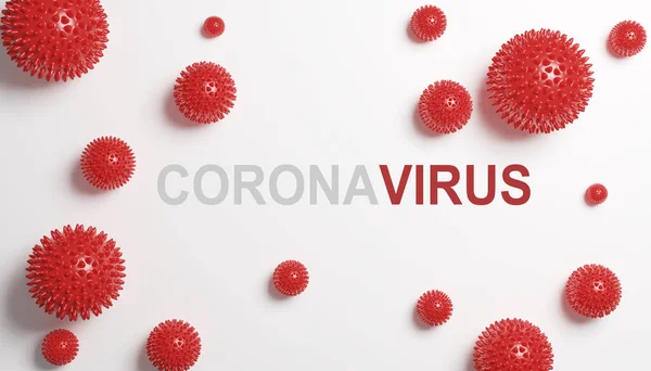 Detengan Coronavirus Concepto Cuarentena Ilustración Médica — Foto de Stock