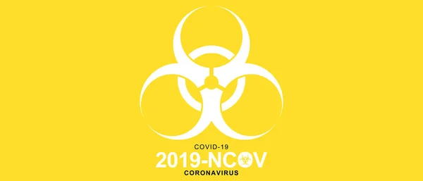 Fermare Concetto Coronavirus Quarantena Illustrazione Medica — Foto Stock