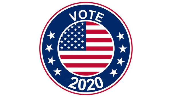 Día Las Elecciones Estados Unidos 2020 Concepto — Foto de Stock