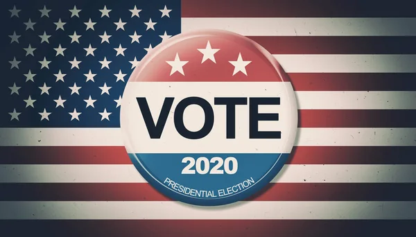 Día Las Elecciones Estados Unidos 2020 Concepto — Foto de Stock