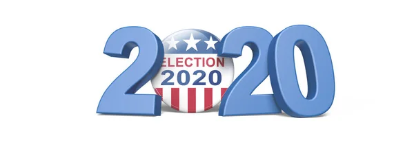 Día Las Elecciones Estados Unidos 2020 Concepto — Foto de Stock