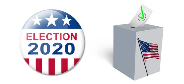 Wahltag Den Usa 2020 — Stockfoto