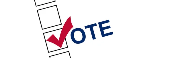 Vote Democratic Elections Referendum Make Right Choice — Stock Photo, Image