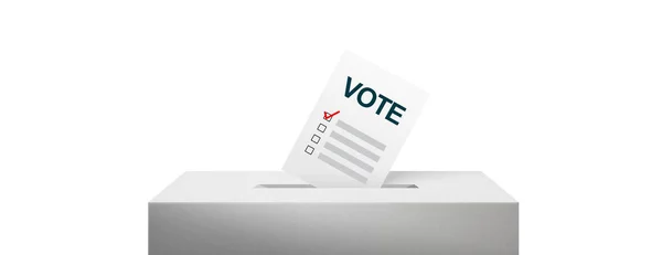 Голосуйте Демократичні Вибори Референдум Зробити Правильний Вибір — стокове фото