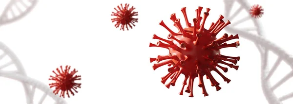 Stopp Coronavirus Karantene Konseptet Medisinsk Illustrasjon – stockfoto