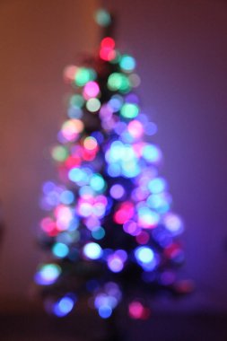 Mutlu noel tebrik kartı, Noel ağacı tasarımı konsepti.