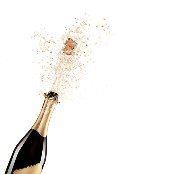 Glasses Champagne Splash Celebration Theme Concept — Stock Photo, Image