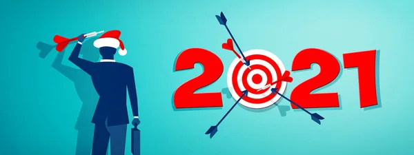 Concetto Creativo Anno 2021 Illustrazione — Foto Stock