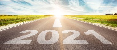 Yeni yıl festivali için yaratıcı tasarım konsepti.