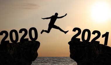 Yeni yıl festivali için yaratıcı tasarım konsepti