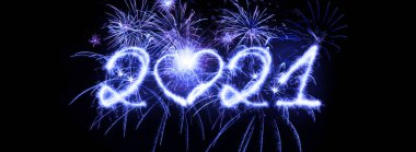 Yeni yıl festivali için yaratıcı tasarım konsepti