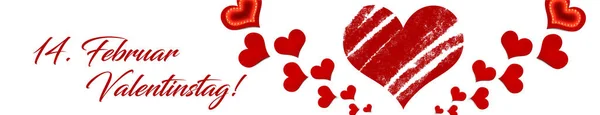 День Святого Валентина Концепція Людських Емоцій Любові Відносин Романтичних Свят — стокове фото
