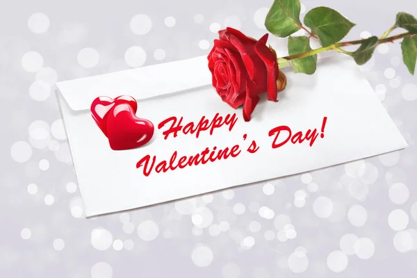 Valentines Day Pozadí Láska Valentýn Koncept — Stock fotografie