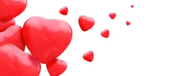Valentijnsdag Achtergrond Liefde Valentijnsdag Concept Illustratie — Stockfoto