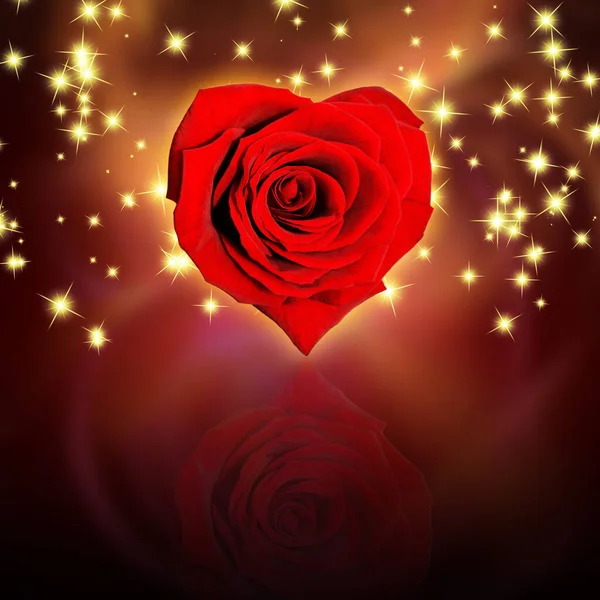 Valentijnsdag Achtergrond Liefde Valentijnsdag Concept — Stockfoto