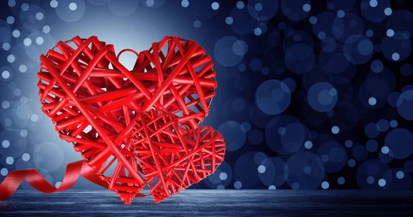 Hintergrund Zum Valentinstag Konzept Menschlicher Emotionen Liebe Beziehungen Und Romantischer — Stockfoto