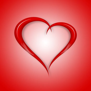 Sevgililer Günü geçmişi. Aşk ve Sevgililer Günü konsepti. 3d Görüntü