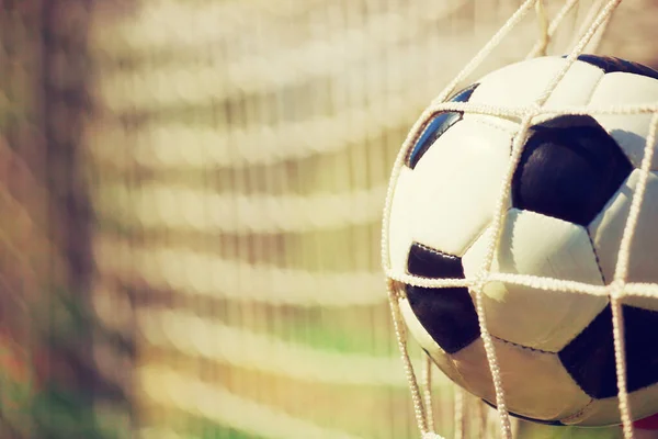Traditionelles Fußballspiel Mit Einem Lederball — Stockfoto