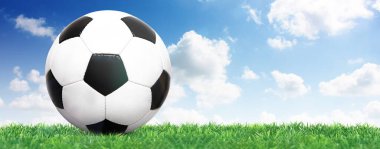 Deri top ile geleneksel futbol oyunu