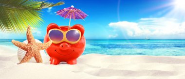 Sahilde kumsalda kumsal tatili..