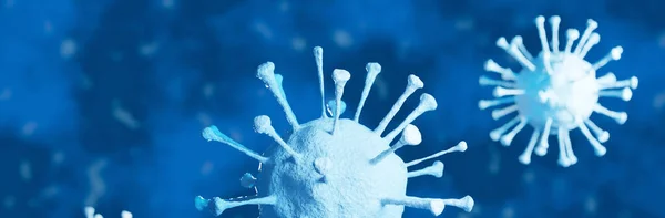 Небезпечний Вірус Корони Пандемія Sars Ілюстрація — стокове фото