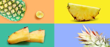 Lezzetli çiğ tropikal meyve, sağlıklı beslenme konsepti..