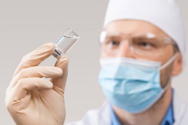 Corona virüsü salgını. Salgın virüsü koruma kavramı.