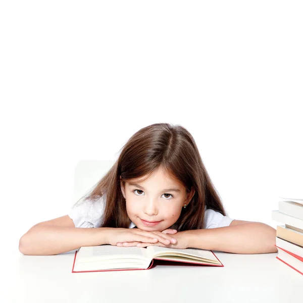 Terug Naar School Begrip Onderwijs Lezen Leren — Stockfoto