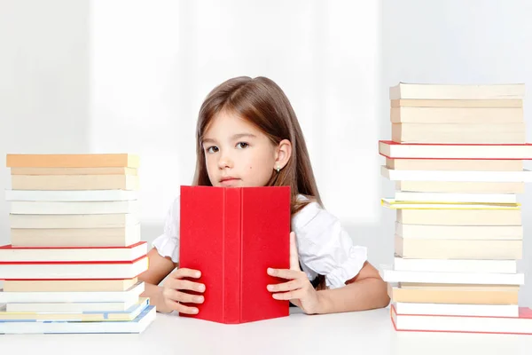 Terug Naar School Begrip Onderwijs Lezen Leren — Stockfoto