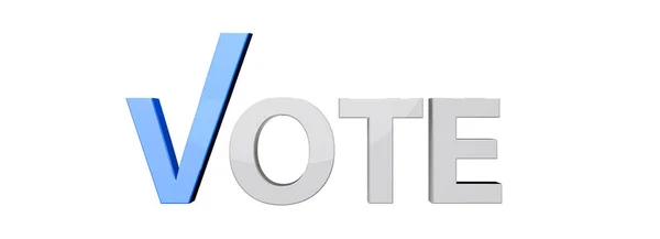 Abstimmung Über Demokratische Wahlen Referendum Richtige Wahl Treffen — Stockfoto