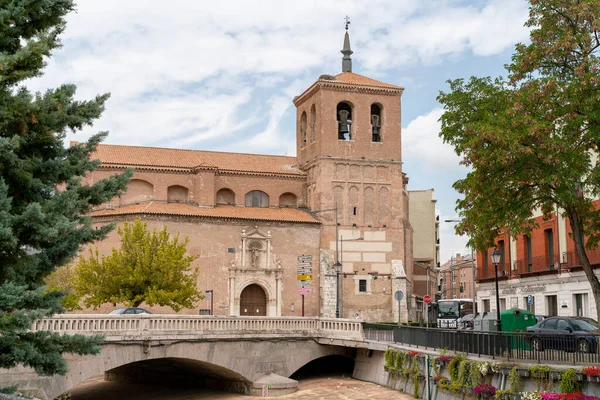 Medina Del Campo Valladolid Spanje Augustus 2021 Kerk Van San — Stockfoto